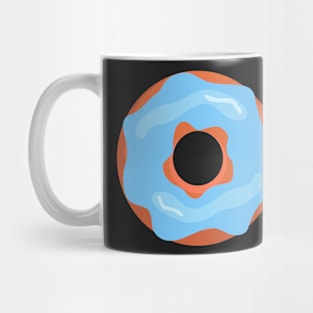 Donut with blue frosting Mug